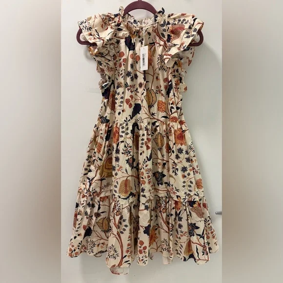 Ulla Johnson Eden Dress Daisy Mustard Yellow Size 0 NWT - Picture 5 of 14